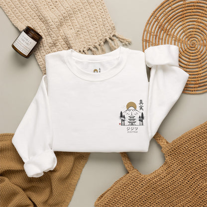 Mount Fuji & Pagoda Sweatshirt